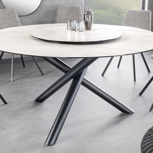 MARMOR SPIN kerámia kerek étkezőasztal 150cm MARMOR SPIN kerámia kerek étkezőasztal 150cm