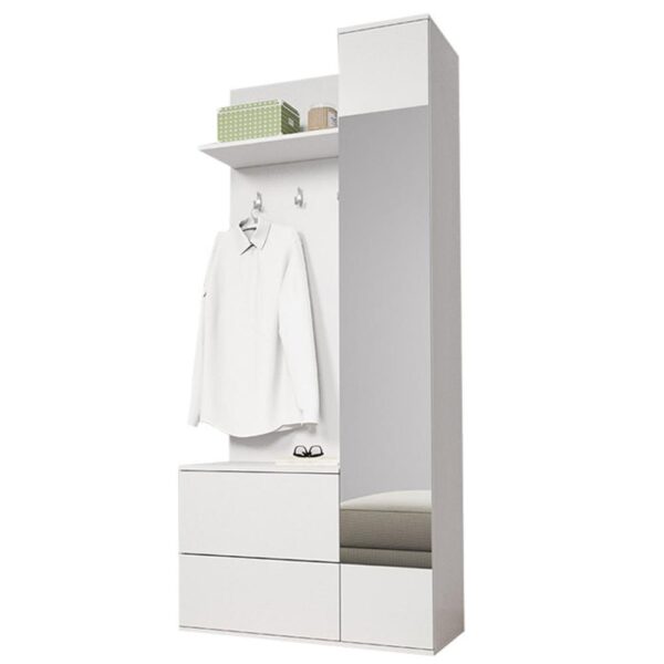 GADIS fehér mdf előszobafal