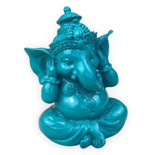 GANESHA türkiz 3 részes szobor szett GANESHA türkiz 3 részes szobor szett