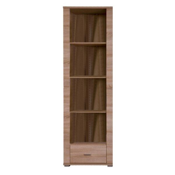 GRAND II barna mdf könyvespolc GRAND II barna mdf könyvespolc