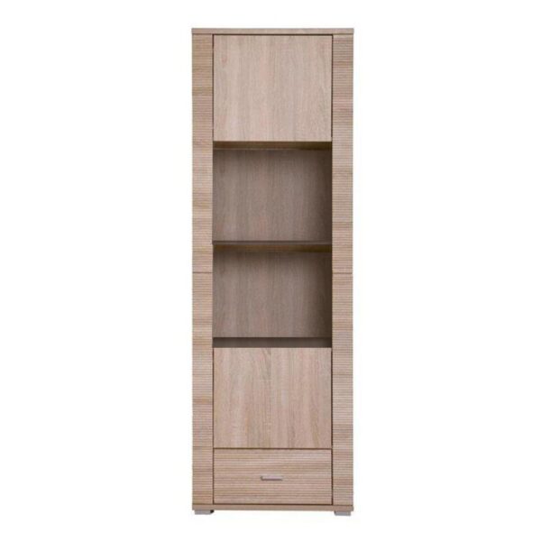 GRAND barna mdf vitrin