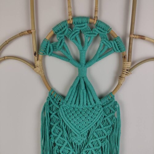 HAMSA türkiz életfa fali dekoráció HAMSA türkiz életfa fali dekoráció