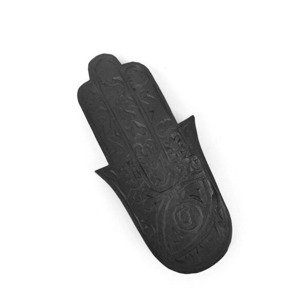 HAMSA fekete dekoráció HAMSA fekete dekoráció