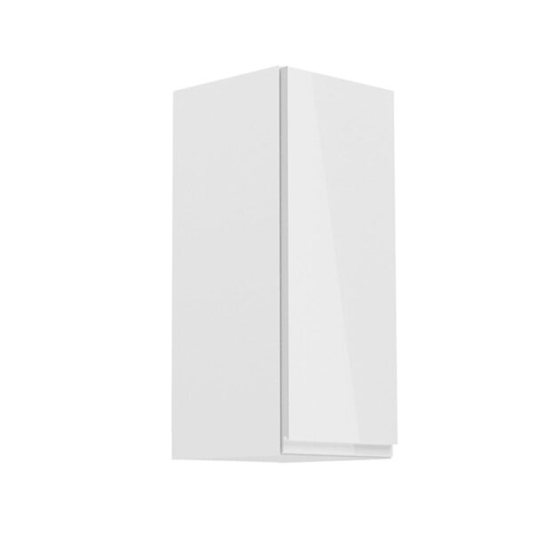 AURORA fehér mdf felső konyhaszekrény jobbos 30cm
