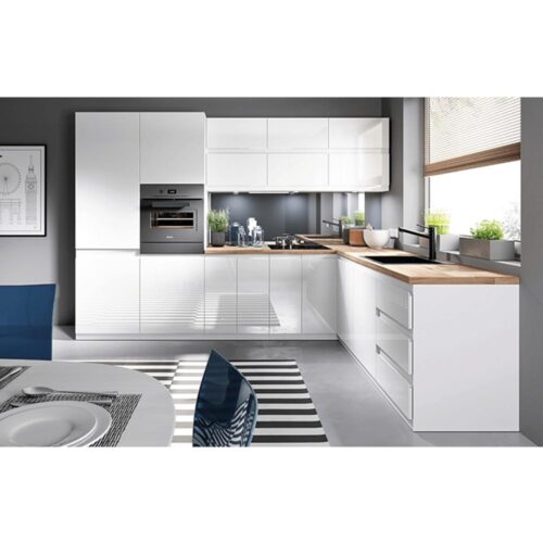 AURORA fehér mdf felső konyhaszekrény balos 40cm