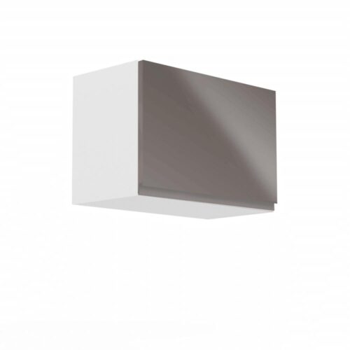 AURORA szürke mdf felső konyhaszekrény 50cm
