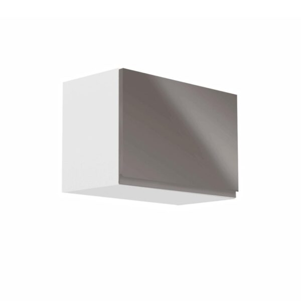 AURORA B szürke mdf felső konyhaszekrény 50cm