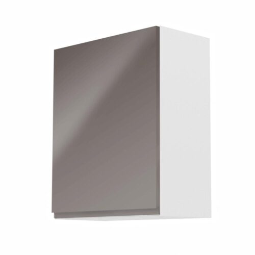 AURORA szürke mdf egyajtós felső konyhaszekrény balos 60cm AURORA szürke mdf egyajtós felső konyhaszekrény balos 60cm