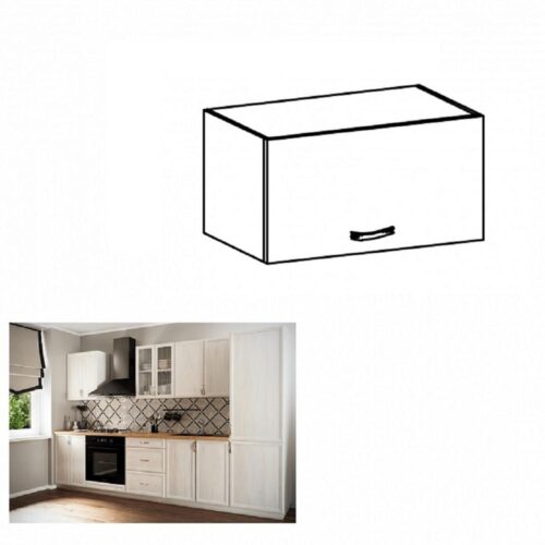 SICILIA C fehér mdf felső konyhaszekrény 60cm SICILIA C fehér mdf felső konyhaszekrény 60cm