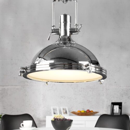 INDUSTRIAL króm függőlámpa 45cm INDUSTRIAL króm függőlámpa 45cm
