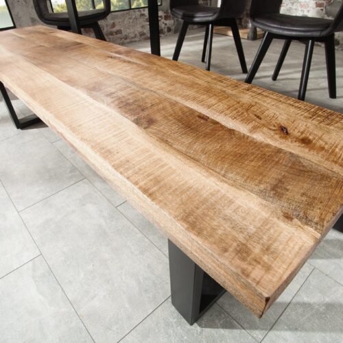 IRON CRAFT natúr mangófa ülőpad 170cm IRON CRAFT natúr mangófa ülőpad 170cm