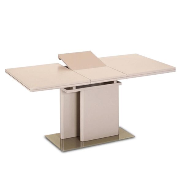 VIRAT bézs mdf étkezőasztal 160cm VIRAT bézs mdf étkezőasztal 160cm