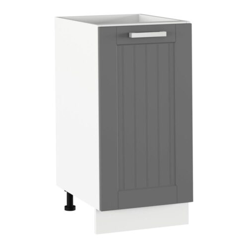 JULIA sötétszürke mdf egyajtós alsó konyhaszekrény 40cm JULIA sötétszürke mdf egyajtós alsó konyhaszekrény 40cm