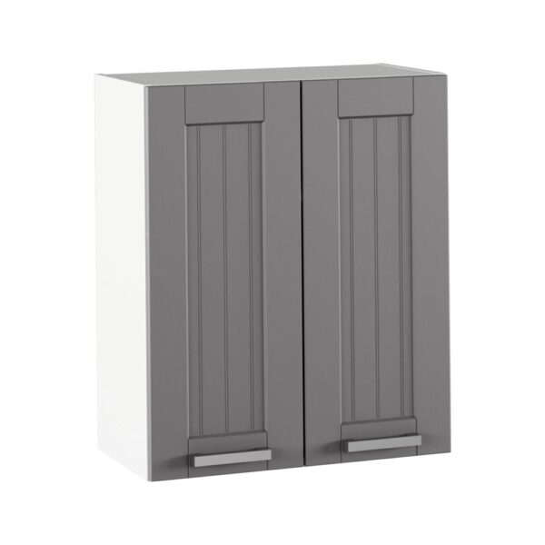 JULIA sötétszürke mdf kétajtós felső konyhaszekrény 60cm JULIA sötétszürke mdf kétajtós felső konyhaszekrény 60cm