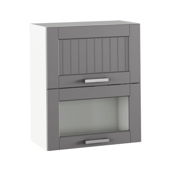 JULIA C sötétszürke mdf kétajtós felső konyhaszekrény 60cm JULIA C sötétszürke mdf kétajtós felső konyhaszekrény 60cm