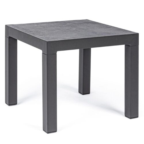 KLEDI fekete lerakóasztal 50cm