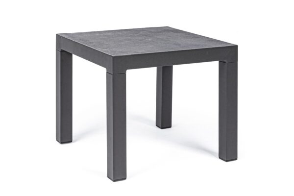 KLEDI fekete lerakóasztal 50cm