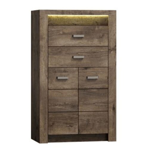 INFINITY B barna mdf komód INFINITY B barna mdf komód