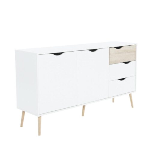 OSLO fehér mdf komód OSLO fehér mdf komód