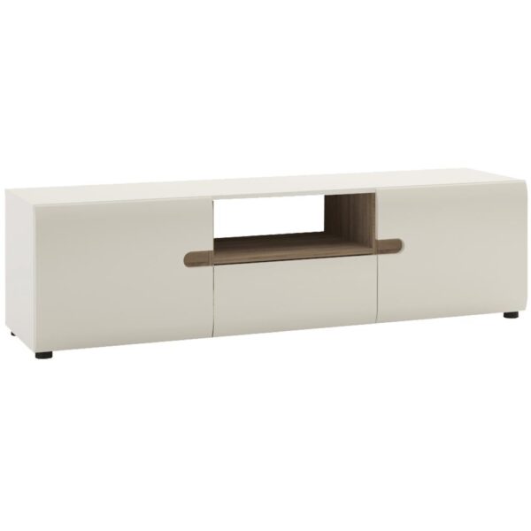 LYNATET fehér mdf tv szekrény LYNATET fehér mdf tv szekrény