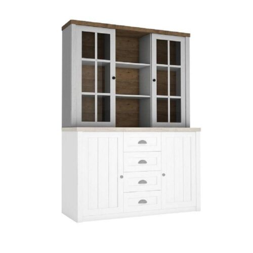 PROVANCE barna mdf vitrin PROVANCE barna mdf vitrin