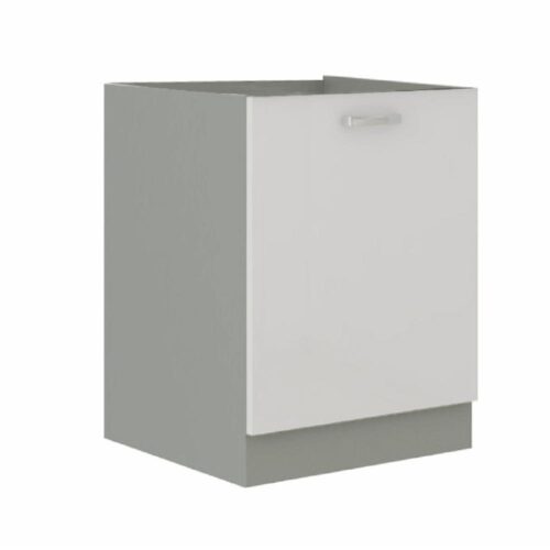 PRADO fehér mdf alsó konyhaszekrény 60cm