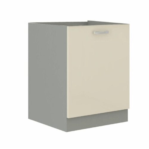 PRADO bézs mdf alsó konyhaszekrény 60cm