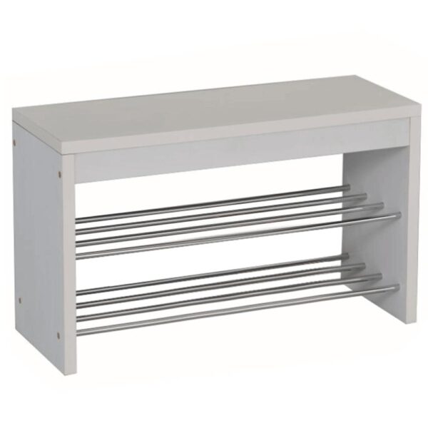 LUSIA fehér mdf cipőtartó LUSIA fehér mdf cipőtartó