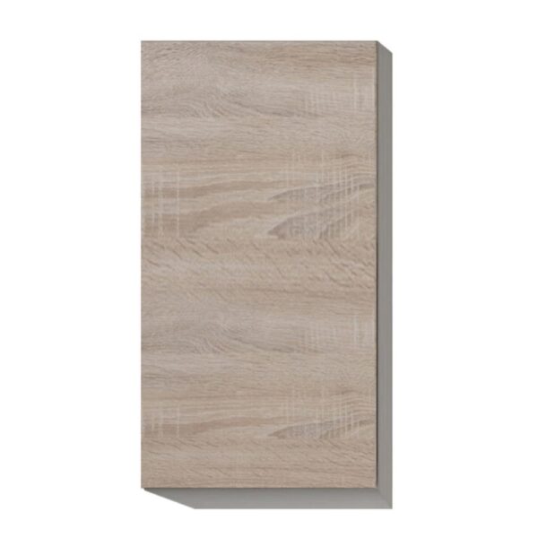 LINE barna mdf felső konyhaszekrény jobbos 30cm