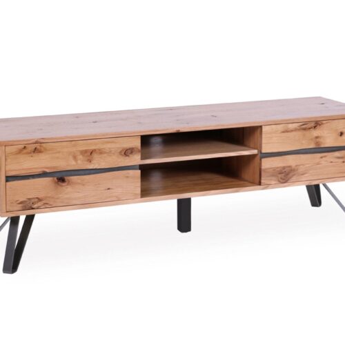 LIVING EDGE tölgy alacsony TV szekrény 160cm LIVING EDGE tölgy alacsony TV szekrény 160cm