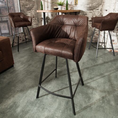 LOFT barna karfás bárszék LOFT barna karfás bárszék