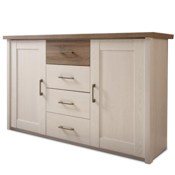 LUMERA fehér mdf komód LUMERA fehér mdf komód