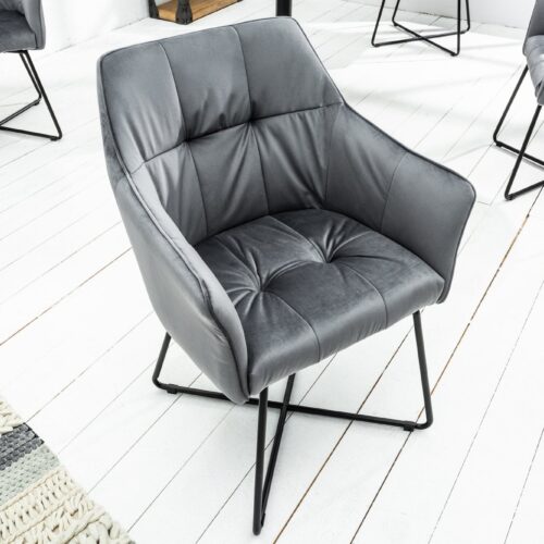 LOFT szürke karfás szék LOFT szürke karfás szék