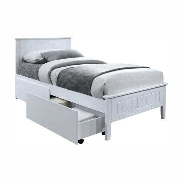 MIDEA fehér mdf ágy
