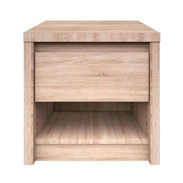 NORTY barna mdf éjjeliszekrény NORTY barna mdf éjjeliszekrény