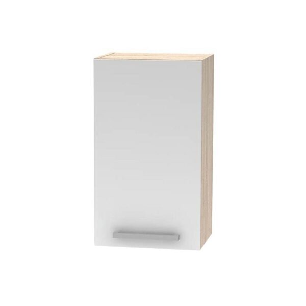 PLUS fehér mdf egyajtós felső konyhaszekrény 40cm