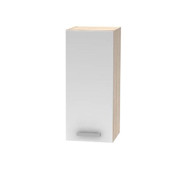 PLUS fehér mdf egyajtós felső konyhaszekrény 30cm