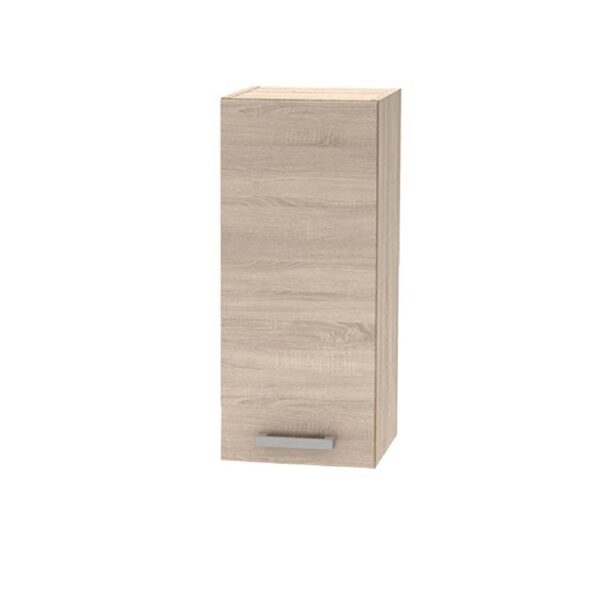 PLUS barna mdf egyajtós felső konyhaszekrény 30cm
