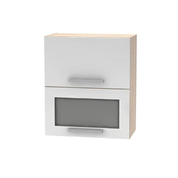 PLUS III fehér mdf kétajtós felső konyhaszekrény 60cm PLUS III fehér mdf kétajtós felső konyhaszekrény 60cm