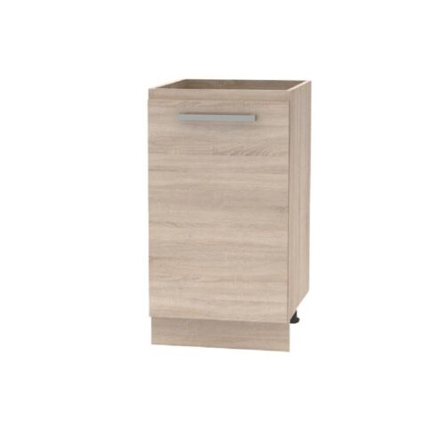PLUS barna mdf egyajtós alsó konyhaszekrény 45cm PLUS barna mdf egyajtós alsó konyhaszekrény 45cm