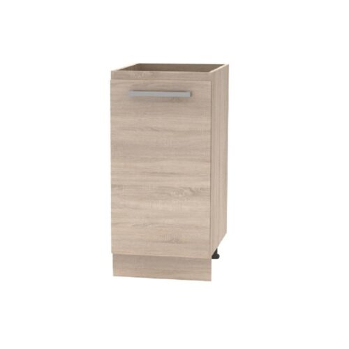 PLUS barna mdf alsó konyhaszekrény 40cm