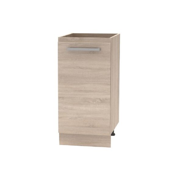 PLUS barna mdf alsó konyhaszekrény 40cm