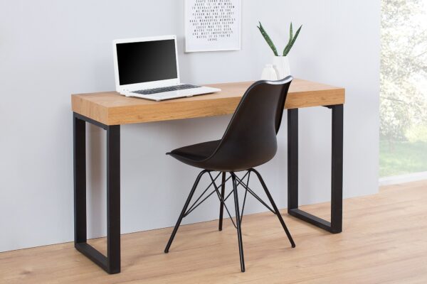 OAK fekete és tölgy számítógépes asztal 120cm OAK fekete és tölgy számítógépes asztal 120cm