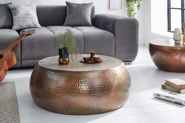 ORIENT bronz alumínium dohányzóasztal 80cm ORIENT bronz alumínium dohányzóasztal 80cm