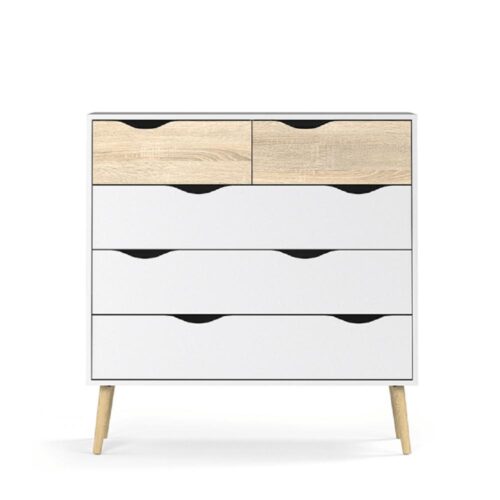 OSLO IV fehér mdf komód OSLO IV fehér mdf komód