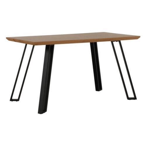 PEDAL fekete mdf étkezőasztal 140cm