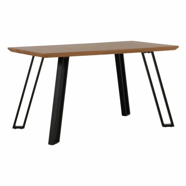 PEDAL fekete mdf étkezőasztal 140cm PEDAL fekete mdf étkezőasztal 140cm