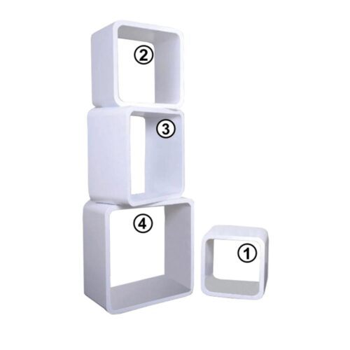 DIDO fehér mdf polc DIDO fehér mdf polc