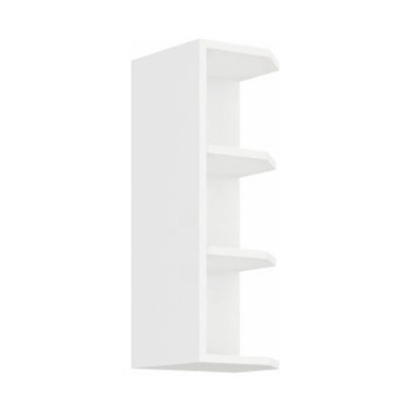 SPLIT fehér mdf felső sarok konyhaszekrény 30cm