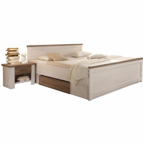 LUMERA fehér mdf ágy LUMERA fehér mdf ágy